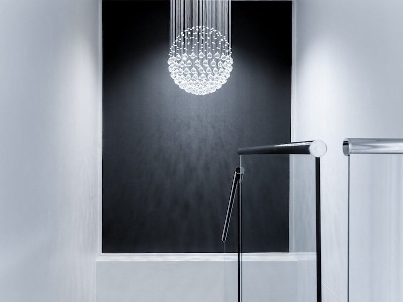 White Downlight Chandelier